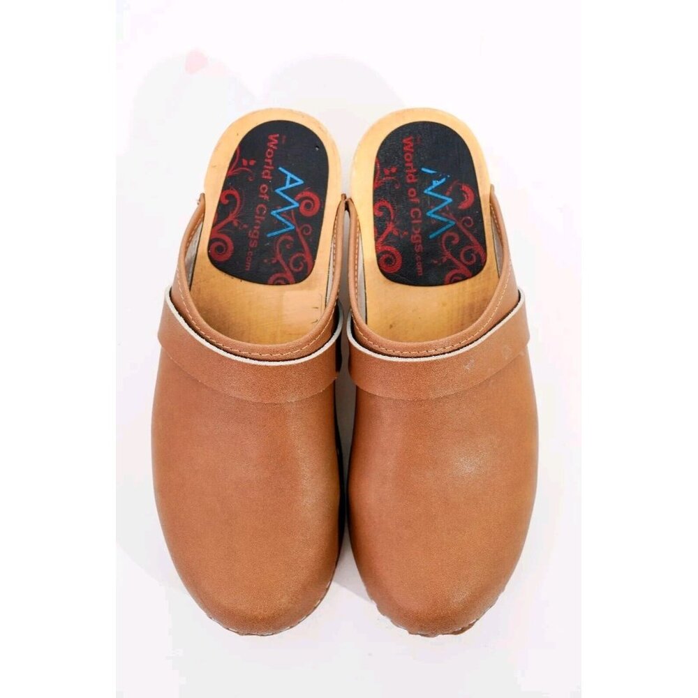 AM World Of Clogs Women's Sz 39 EU / 8 US Shoes - Picture 2 of 16